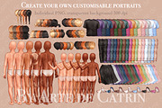 Big Family Creator Clipart., a Person Illustration by ArtedeCatrin (Thumbnail 5 of 11)
