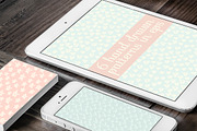 PASTEL Patterns Textures, a Texture Graphic by ekaart (Thumbnail 5 of 5)