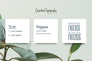 100 Vegan & Vegetarian Food Quotes, a Social Media Template by Delightful Design (Thumbnail 2 of 5)