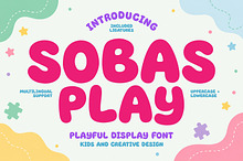 Sobas Play Font Kids Creative