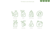 Agriculture & Farming Line Icons Set, an Outline Icon by Ilia Design (Thumbnail 3 of 10)