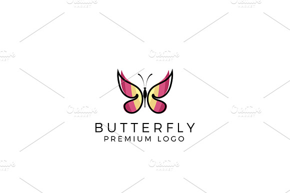Beauty Butterfly Logo Design preview 5