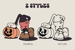 Retro Pumpkins Collection