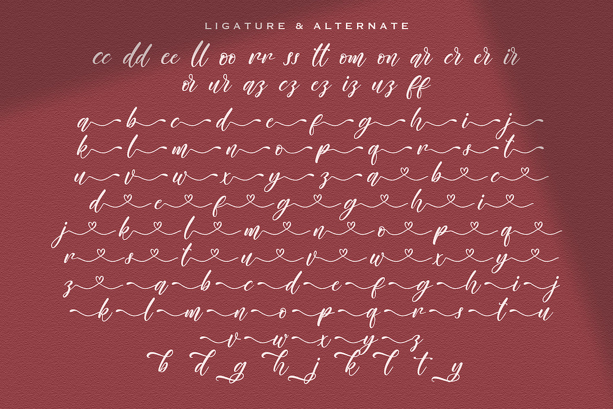 Farisky Marlline - Lovely Calligraph, a Script Font by StringLabs (Photo 8 of 10)