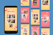 Baby Milestones Instagram Stories, a Social Media Template by Lettha-Studio (Thumbnail 3 of 4)