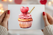 Watercolor Boho Valentines Day, an Illustration by Canvas Craft (Thumbnail 4 of 5)