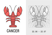 Zodiac signs, a Graphic by Volyk (Thumbnail 8 of 16)