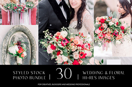 Wedding &Creative Stock Photo Bundle, a Business Photo by CreativeMavenCo.
