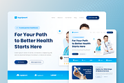Health Hub - Medical Landing Page, a Landing Page Template by SquidPixey (Thumbnail 2 of 5)