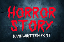 Horror Story is decorative font