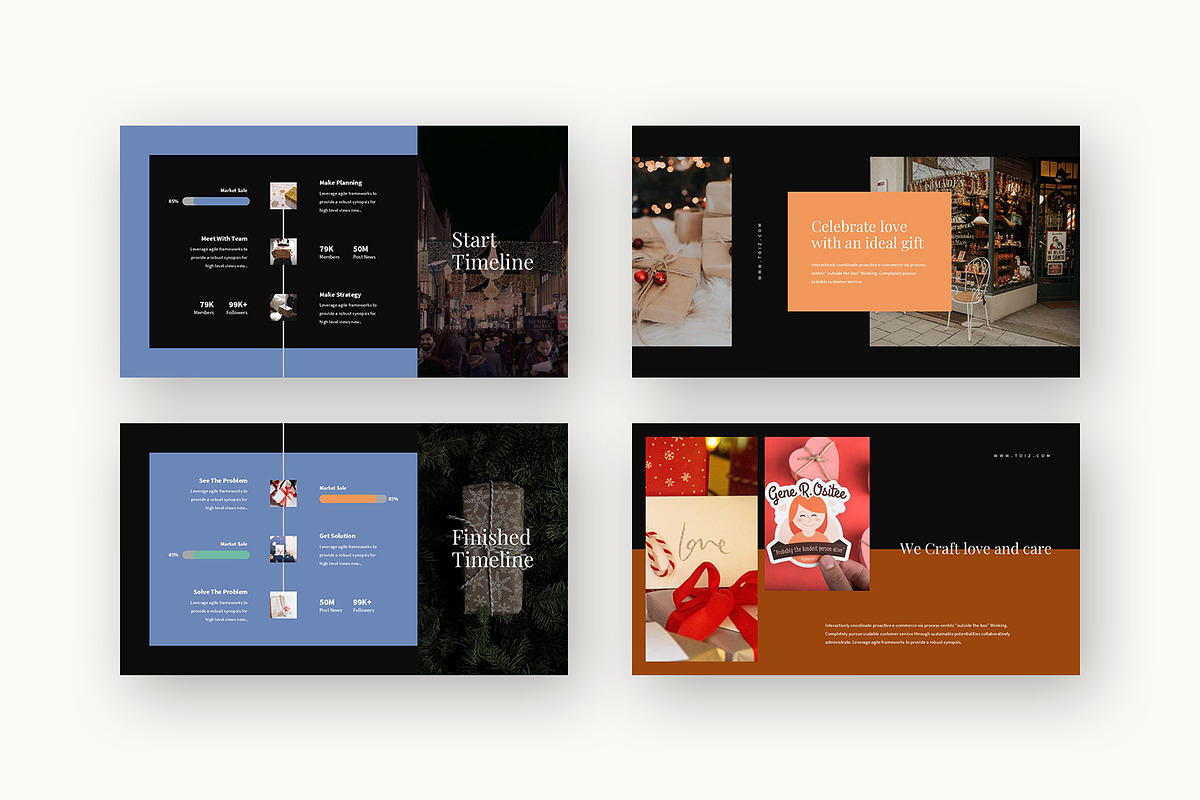 Toiz : Gift Business Keynote, a Presentation Template by Punkl Camp (Photo 11 of 16)
