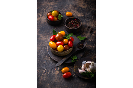 Assortment of different cherry, a Food & Drink Photo by Yulia Furman