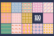 200 Vector Mosaics & Patterns, a Pattern Graphic by assetpro.design (Thumbnail 10 of 16)