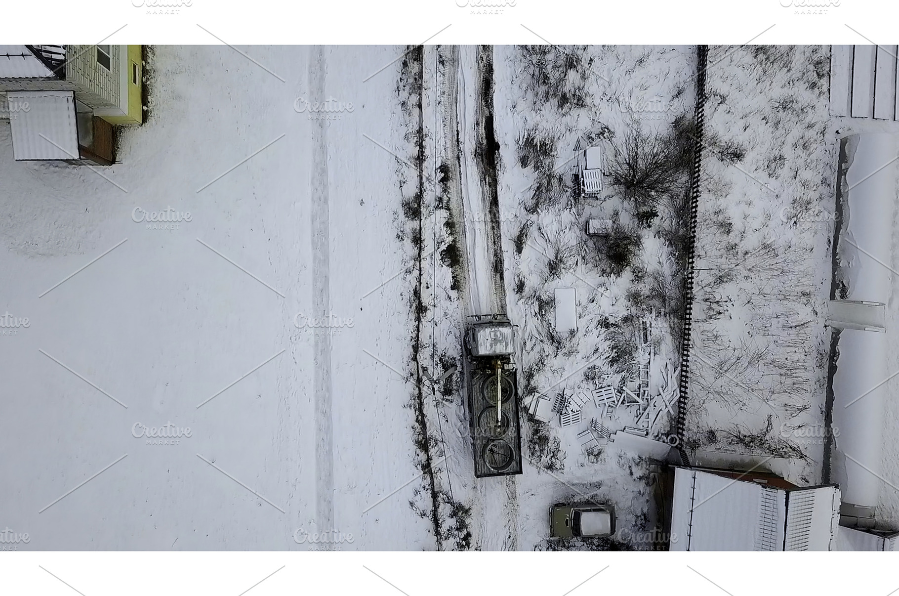 Cargo transportation.Clip. Winter, a Nature Photo by Media Whale Stock