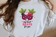 Food Puns Funny Valentine Clipart, an Illustration by Designworld (Thumbnail 9 of 16)