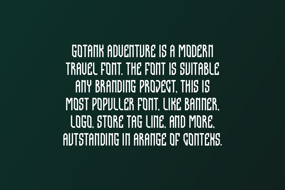 Gotank Adventure - Tall & Travel Fon preview 4