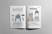 The Best Fashion Magazne Layout, a Magazine Template by Swayang (Thumbnail 19 of 23)