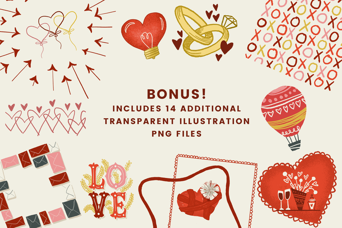 Valentine's Day Social Pack, a Social Media Template by Hues of Hodges (Photo 6 of 6)