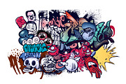 Graffiti Vector Bundle, an Object Illustration by Vector Clash (Thumbnail 2 of 6)