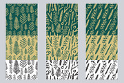 Hand Drawn Spruce Branches & Pattern, a Background Graphic by IRSYART (Thumbnail 4 of 9)