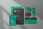 Stationery & Branding Mock-up, a Pens & Pencil Mockup by MnGfx (Thumbnail 3 of 4)