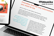 iWasLike Pro - 30 FONTS FULL FAMILY, a Sans Serif Font by California Type Foundry (Thumbnail 9 of 11)