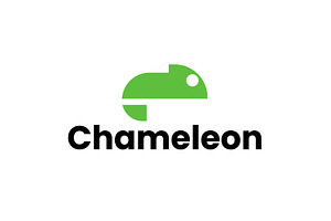 Chameleon logo icon illustration, a Branding & Logo Template by Dyn Studio