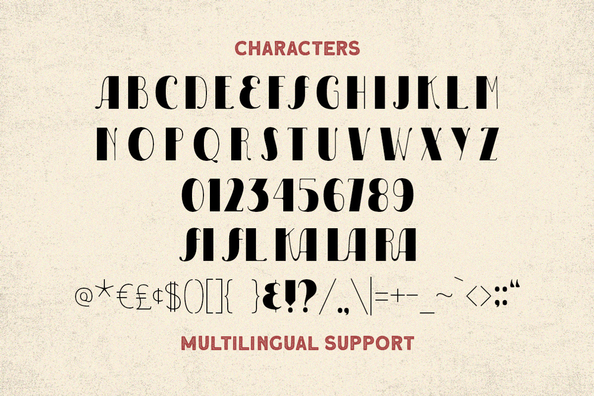 Arturico - Vintage Display, a Font by Letterhend Studio (Photo 7 of 9)