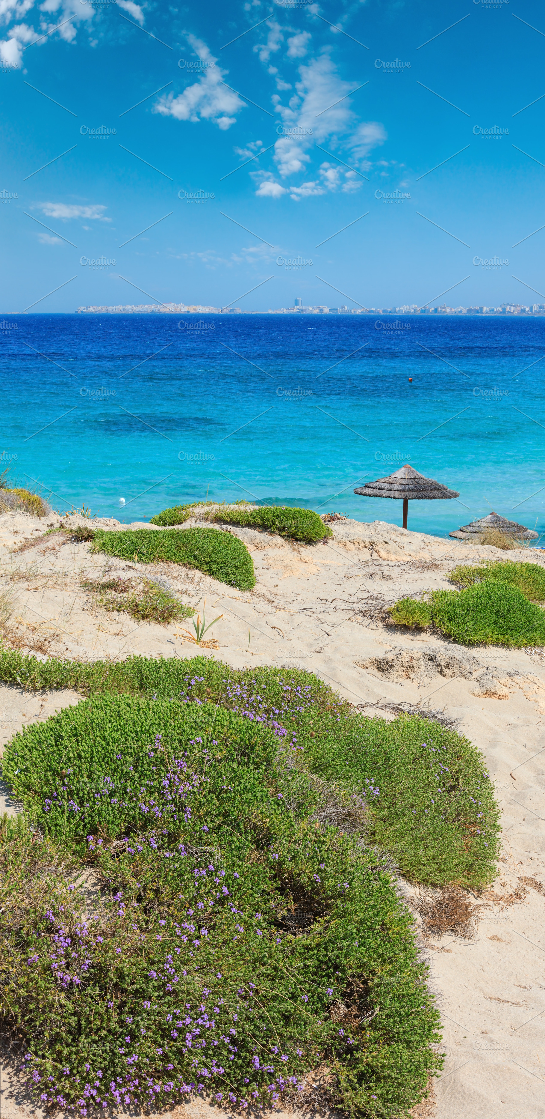 Beach Punta della Suina, Salento, Italy, a Nature Photo by YuriyB