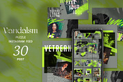 Vandalsm Puzzle Instagram Feed, a Social Media Template by Azruca (Thumbnail 1 of 7)