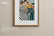 Wall Art Poster Frame Mockup | PSD, a Household Mockup by momomockps (Thumbnail 4 of 7)