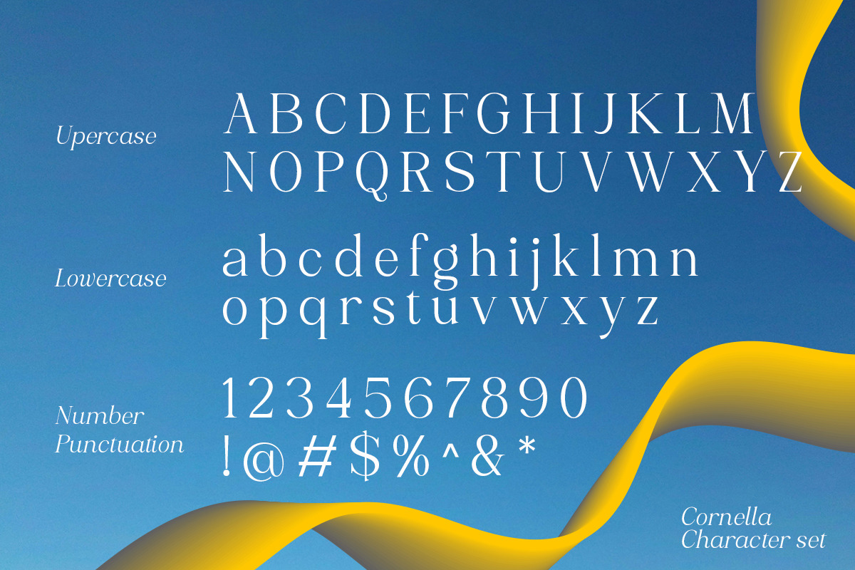 Cornella, a Serif Font by Slex Studio (Photo 9 of 12)