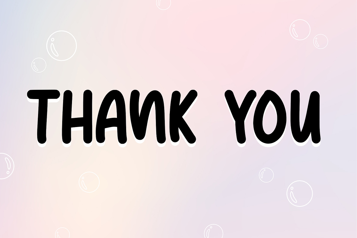 Line Bubble | Handwritten Font, a Handwritten Font by esamaradany (Photo 8 of 8)