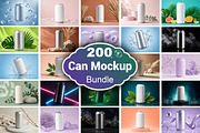 Can Mockup, a Packaging Mockup by Forhadx5 (Thumbnail 1 of 11)