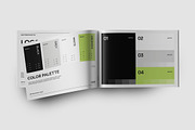 A4 Modern Brand Guideline Template, a Branding & Logo Template by TMint Play (Thumbnail 3 of 7)