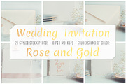 Wedding Cards Invitation Mockup, a Background Photo by Sound of Color (Thumbnail 1 of 9)