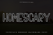 Homescary, a Serif Font by InermediaSTUDIO (Thumbnail 2 of 7)