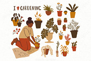 Gardening plants clipart, stickers, an Illustration by ann_etc (Thumbnail 2 of 11)