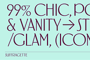 Suffragette, a Font by muccaTypo (Thumbnail 2 of 6)