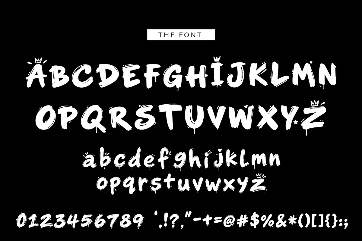 Glphzilla, a Handwritten Font by OMG IT'S LINDZ (Photo 5 of 6)