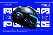 Tronix Futuristic Cyberpunk Mecha, a Font by PutraCetol Studio (Thumbnail 3 of 5)