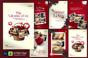 Valentine’s Day Love & Marriage Post, a Social Media Template by RamStudio2 (Thumbnail 1 of 4)