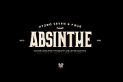 Absinthe, a Font by Hydro74 (Thumbnail 1 of 4)