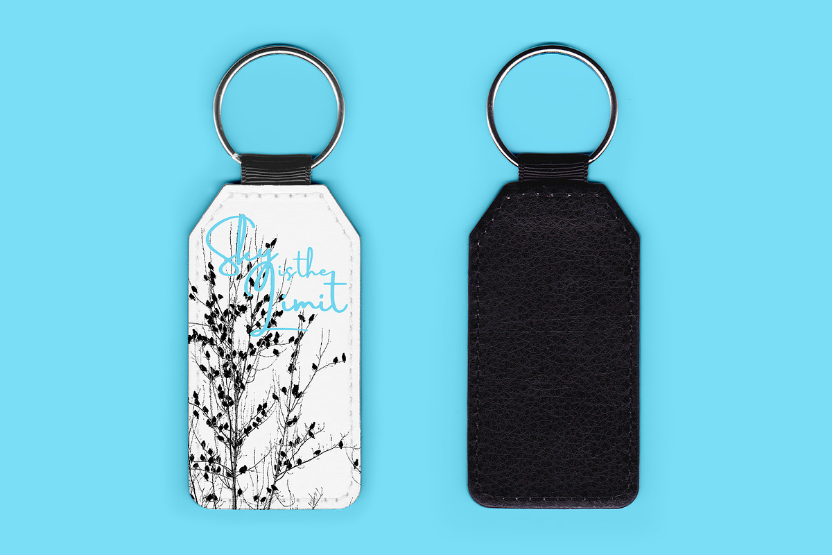 Keychains Mockup & Template, a Product Mockup by Mark Anthony Media (Photo 2 of 4)