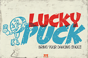 Lucky Puck | Playful Display Font, a Script Font by Bend Industries (Thumbnail 3 of 8)