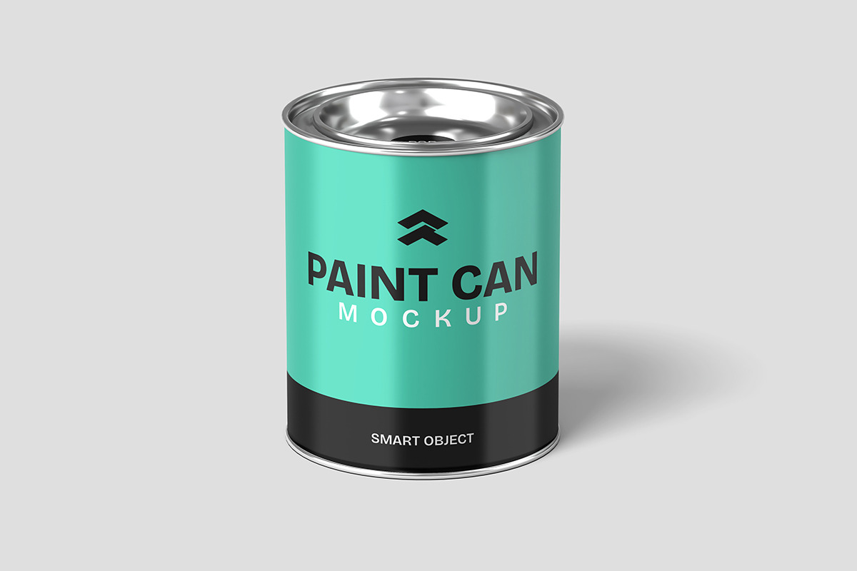Paint Can - Mockup, a Mockup by Rometheme Std (Photo 2 of 5)