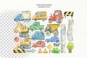 Watercolor Transport, an Illustration by OllyKo Art (Thumbnail 2 of 9)