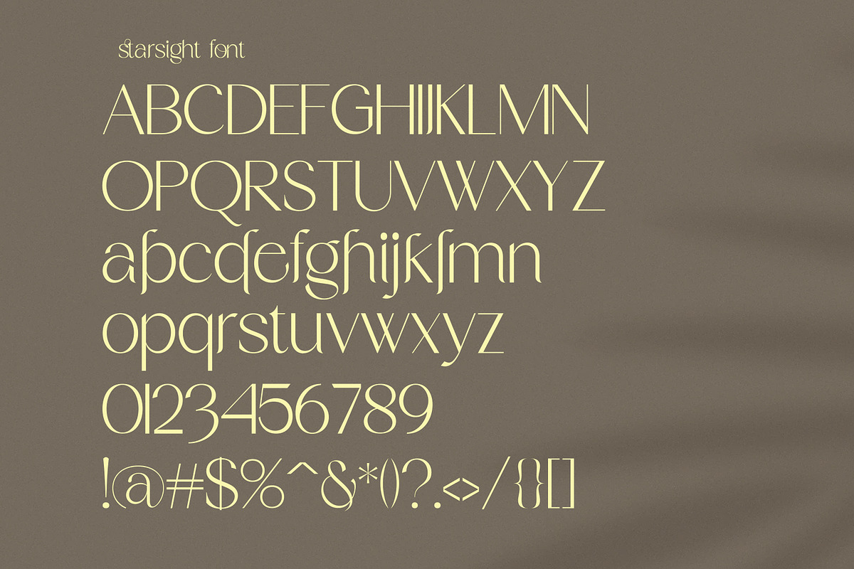 Starsight, a Serif Font by Gatype (Photo 11 of 11)