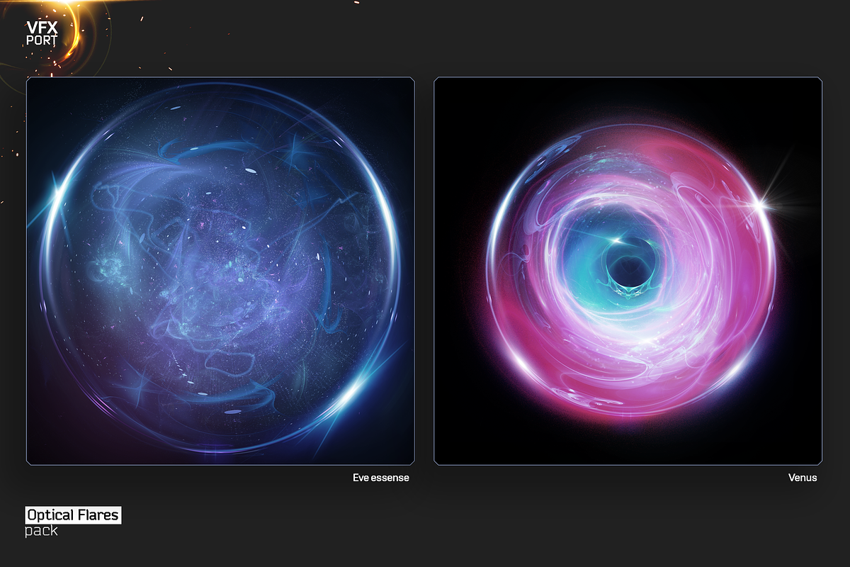 15 Optical Flares Pack, an Object Graphic by GothLab (Photo 4 of 10)