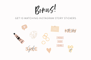 Marble Instagram Puzzle Template, a Social Media Template by My Social Boutique (Thumbnail 9 of 10)